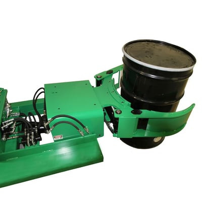Powered Drum Forklift Attachment - F89702.vc