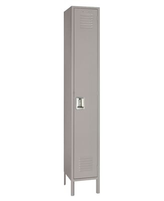 Single Tier Steel Lockers - H5032SU-GRAY
