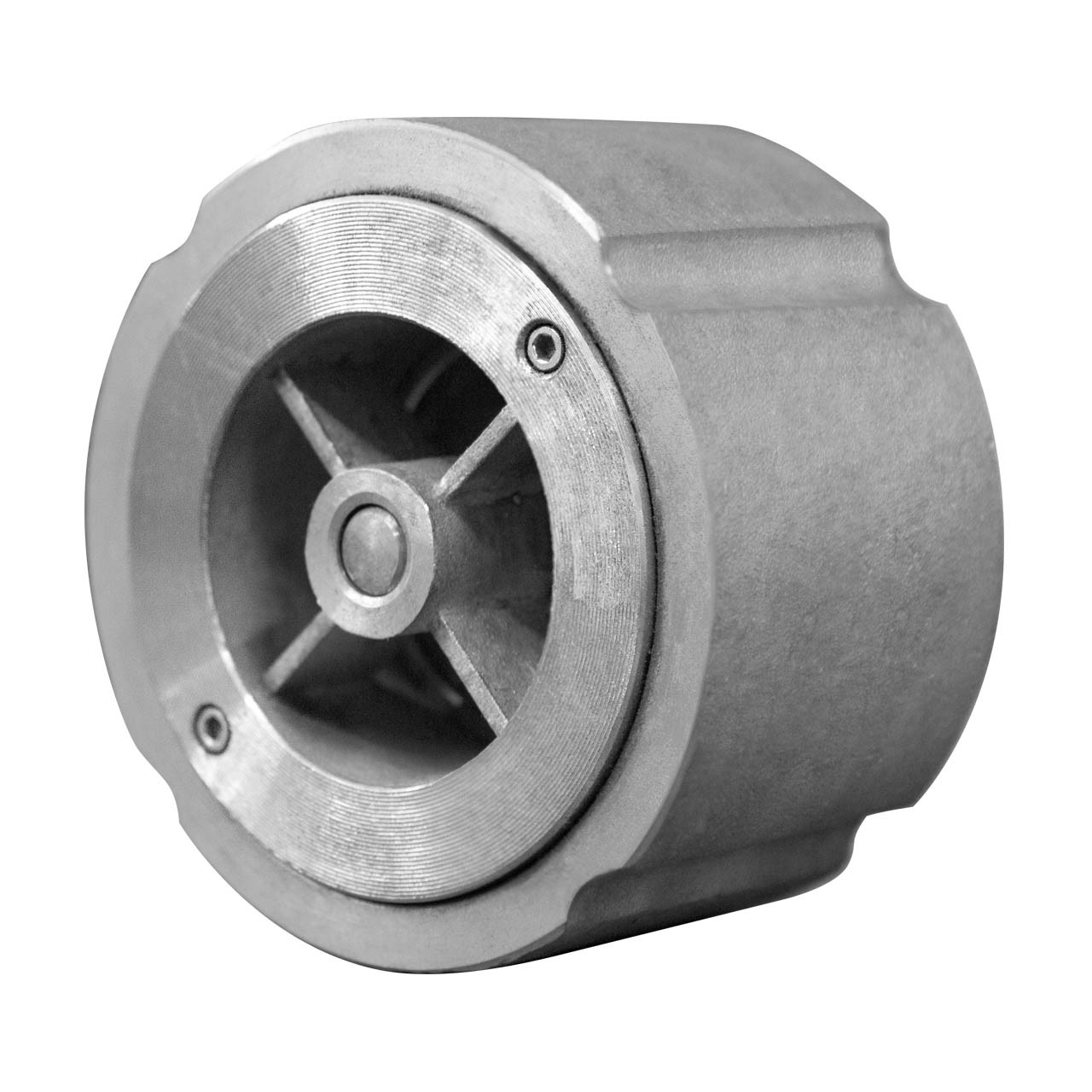 Stainless Steel Center-Guided Silent Wafer Check Valve - Class 150/300