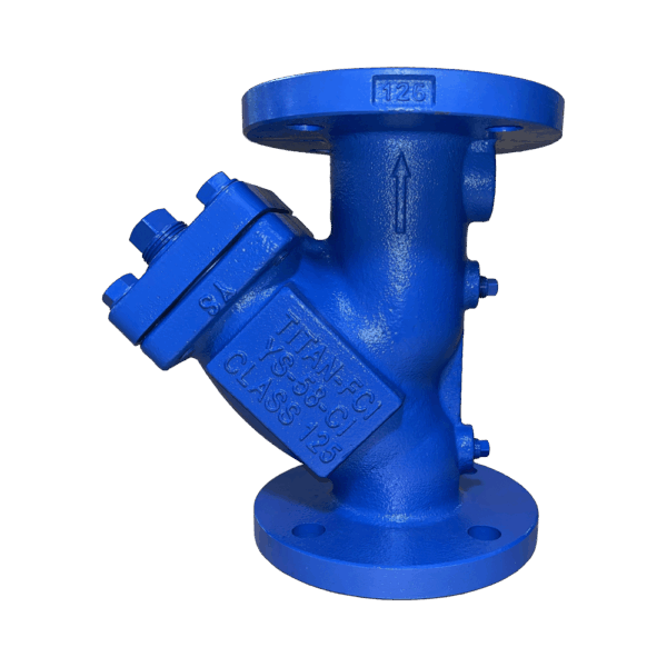 Cast Iron Flanged Y Strainer - Class 125