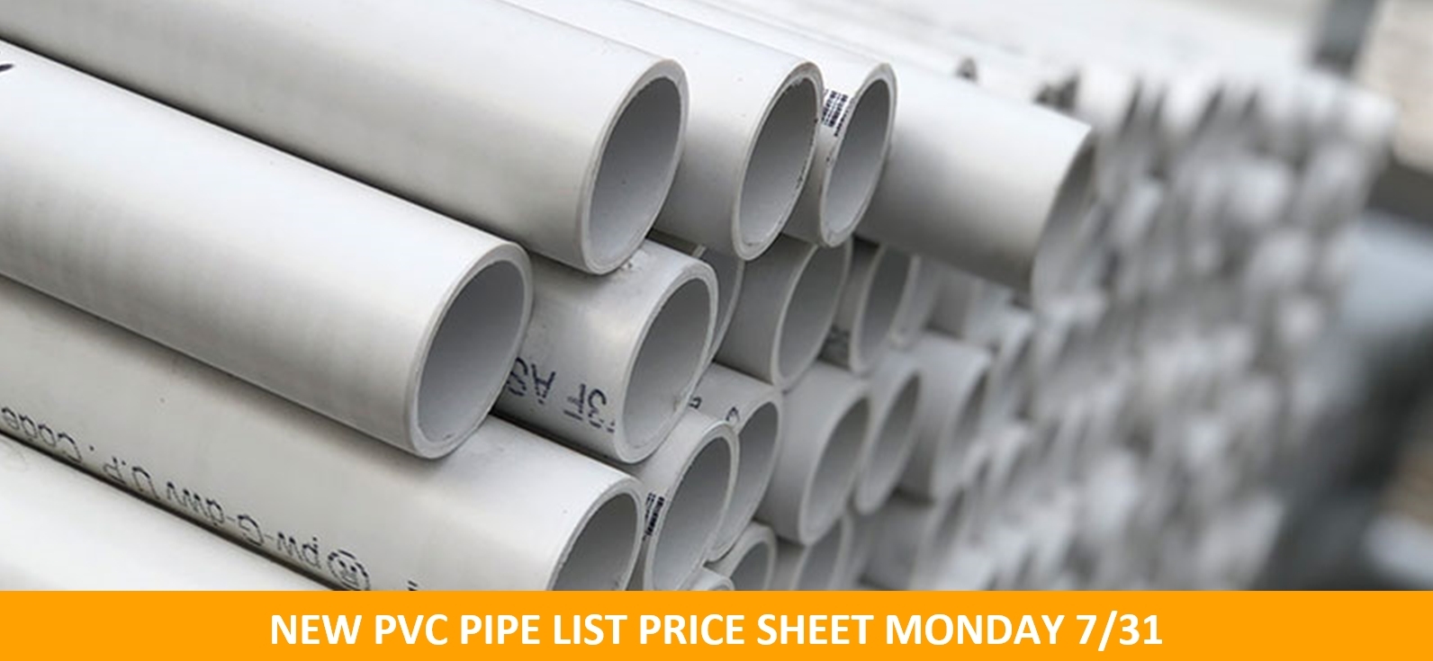 PVC Pipe Increase 7/31 GetPipe
