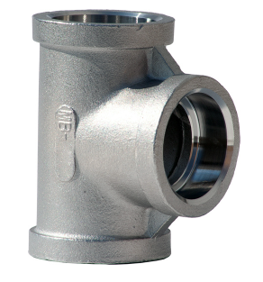 150# Stainless Steel Tee Socket Weld MSS SP114 | GetPipe.com