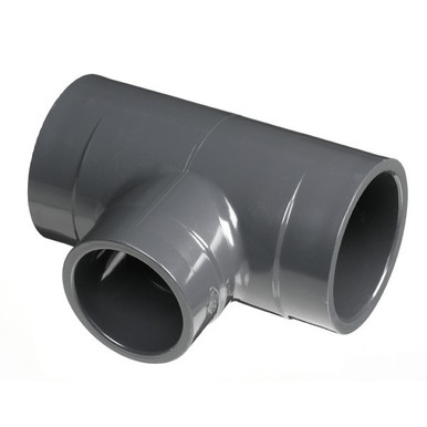 Schedule 80 PVC Reducing Tee (SOC x SOC x SOC)