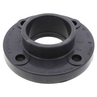 Schedule 80 PVC Flange - One Piece (SOC)