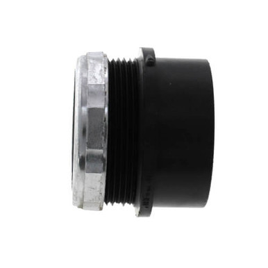 ABS DWV Trap Adapter W/ Plastic Nut (SPG x SJ)