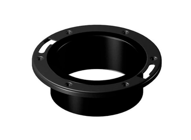 ABS DWV Closet Flange W/ Adjustable Plastic Ring (SPG)