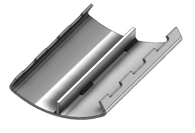 Fig. 1903 2-1/2" Pipe Covering Protection Saddle
