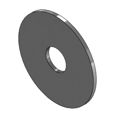 Fig. 52F Fender Washer - Zinc Plated