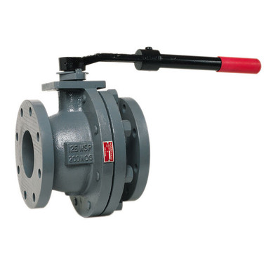 2-Piece, Full Port, Cast Iron Flanged Ball Valves
