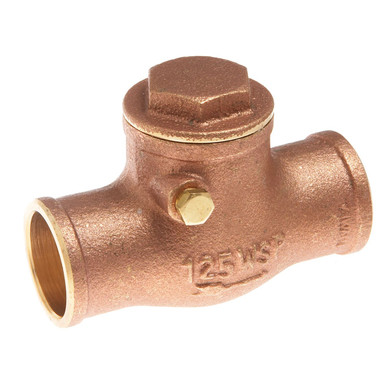 Lead Free* Swing Check Valves Solder