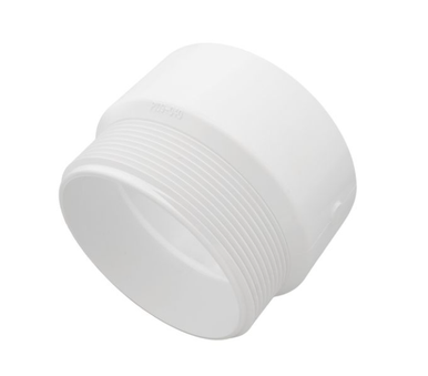 PVC SDR 35 Male Adapter (MPT x HUB)