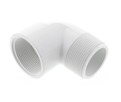 Schedule 40 PVC 90 Street Elbow (MIPT x FIPT)