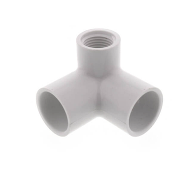 Schedule 40 PVC Side Outlet Elbow (SOC x SOC x FIBT)