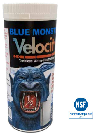 Blue Monster Velocity - Tankless Water-Heater Flush