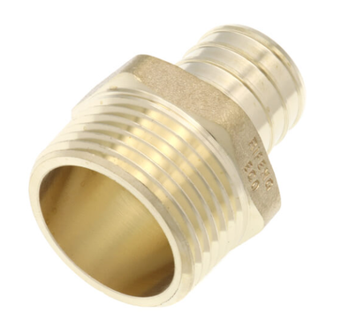 No Lead Brass PEX Male Threaded Adapter