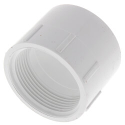 PVC DWV Female Adapter (FPT x Hub)