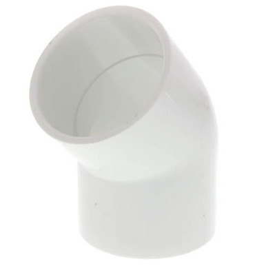 Schedule 40 PVC 45 Elbow (SOC x SOC)