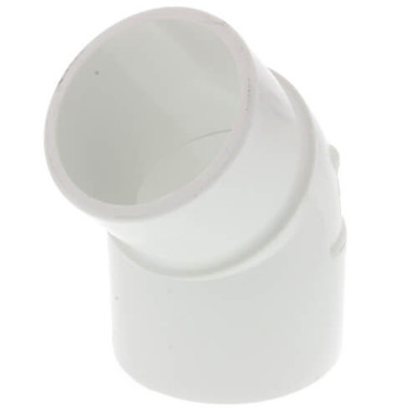 Schedule 40 PVC Street 45 Elbow (SPIG x SOC)