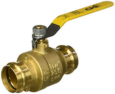 Press Ball Valve Full Port (Lead Free)