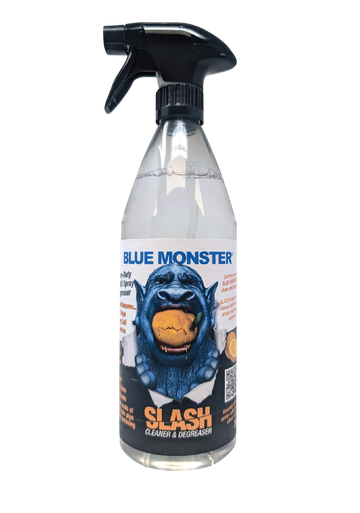 Blue Monster SLASH Cleaner and Degreaser spray bottle