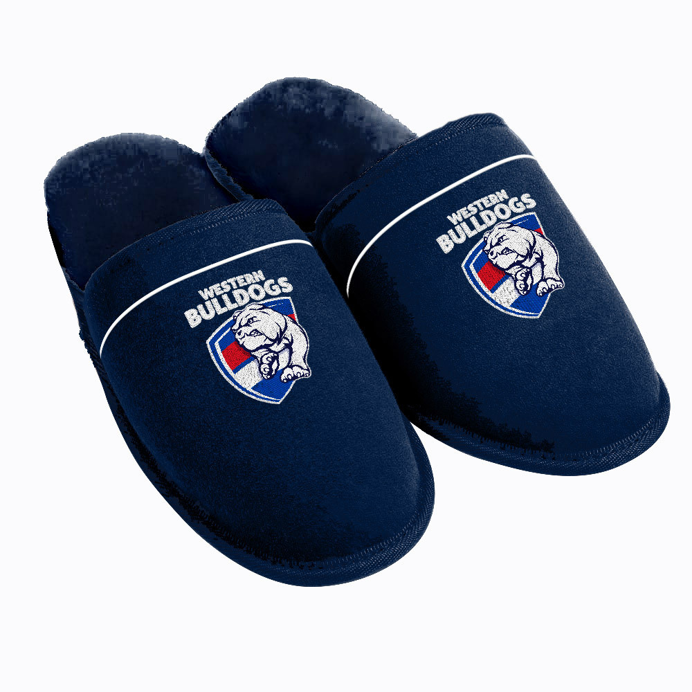 Official AFL Merchandise Western Bulldogs Official AFL Slippers