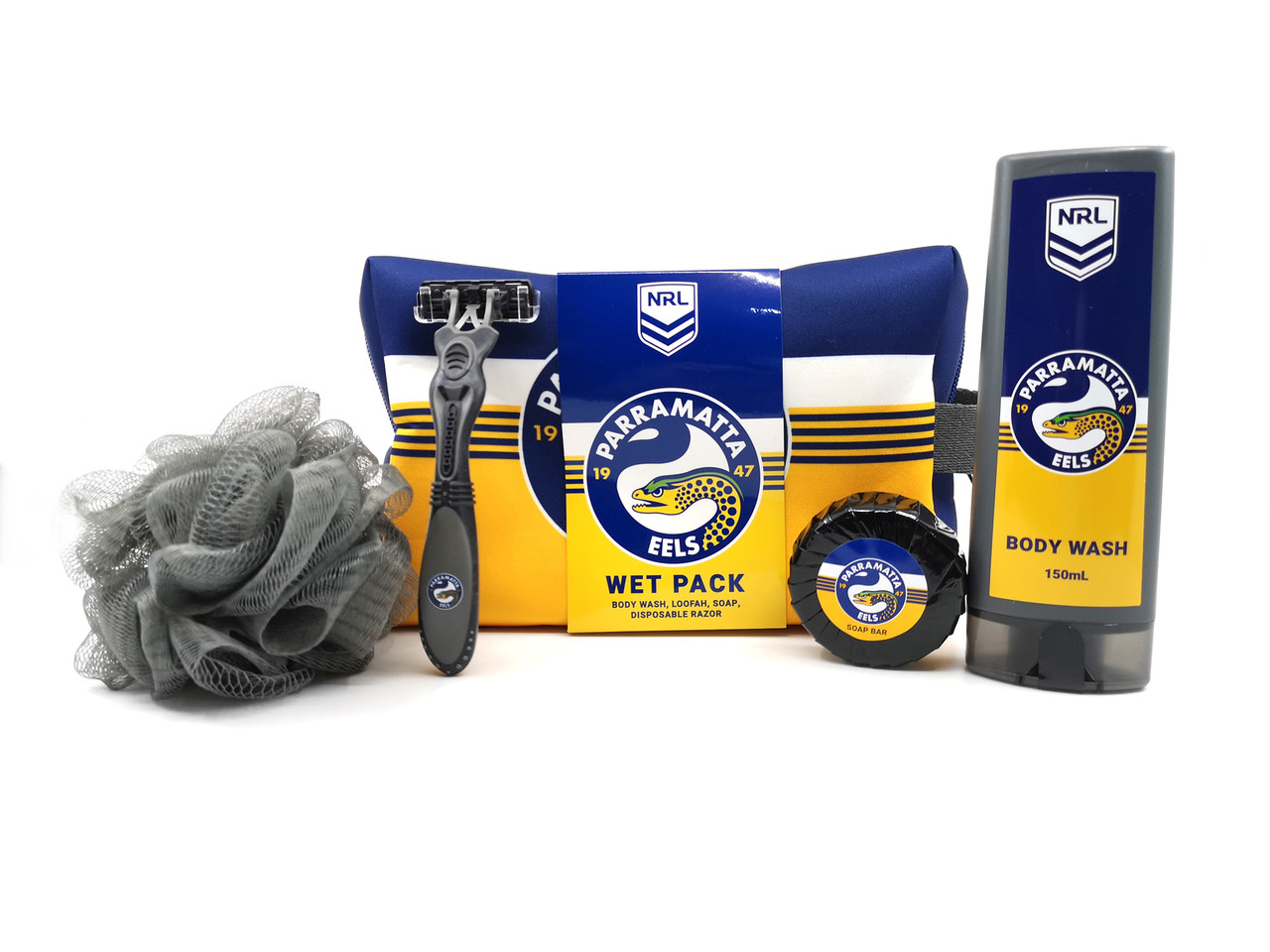 NRL Wet Pack Gift Set Parramatta