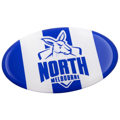 North Melbourne Kangaroos Lensed AFL Team Supporter Logo