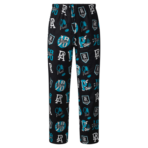 Port Adelaide Power AFL Mens Flannel Pants