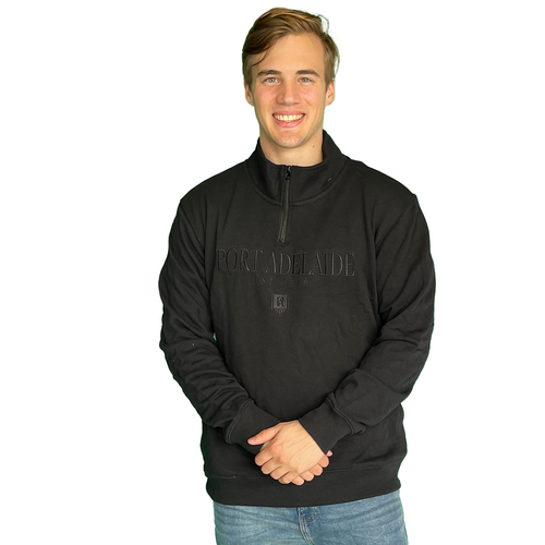 Port Adelaide Power AFL Mens 1/4 Zip Pullover