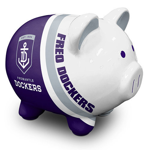 Fremantle Dockers Piggy Money Box