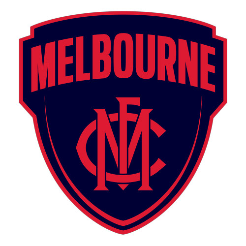 Melbourne Football Club Official AFL Logo Sticker
