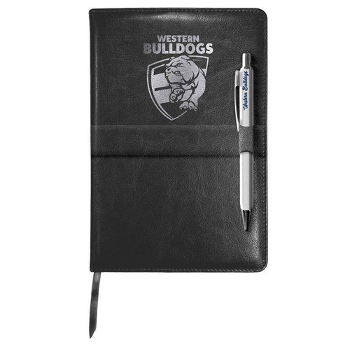 Western Bulldogs Notebook & Pen Gift Pack