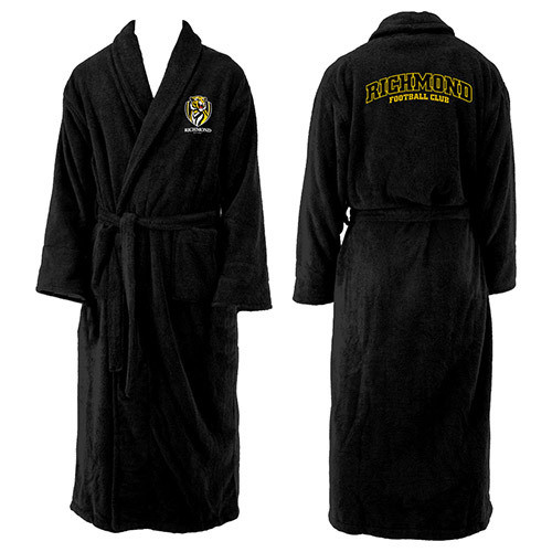 Richmond Tigers Mens Long Sleeve Robe