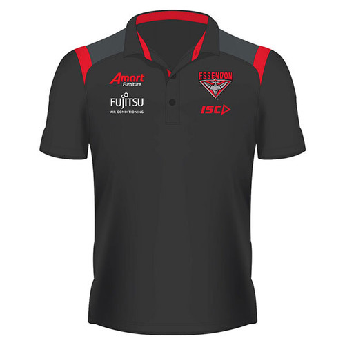 Essendon Bombers 2019 Mens Media Polo Essendon Bombers 2019 Mens Media Polo