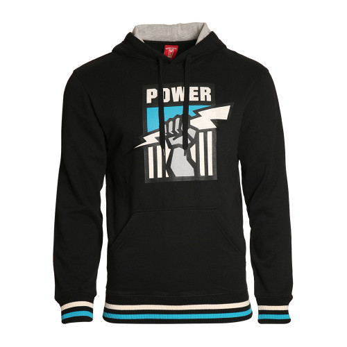 Port Adelaide Power Retro Pullover Hood - W17