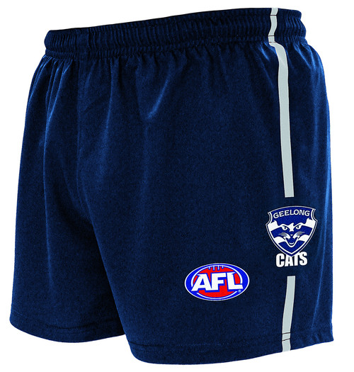 Geelong Cats AFL Replica Football Shorts - Adults