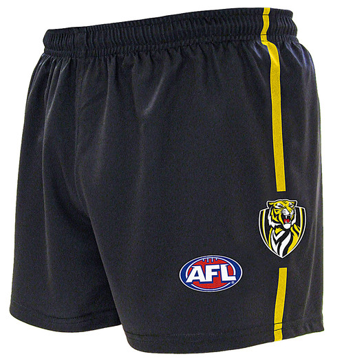 Richmond Tigers AFL Replica Football Shorts - Youth