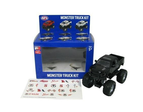 St Kilda Saints Official AFL Monster Truck Kit With Stickers
