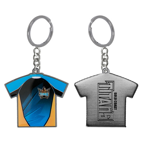 Gold Coast Titans Jersey Keyring