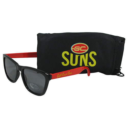 Gold Coast Suns Sunglasses And Case Set