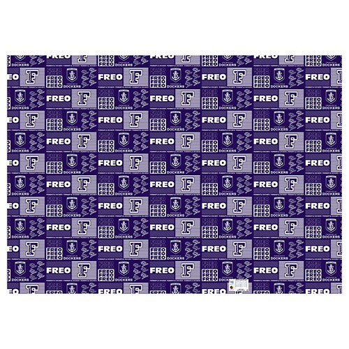 Fremantle Dockers AFL Wrapping Paper Fremantle Dockers AFL Wrapping Paper