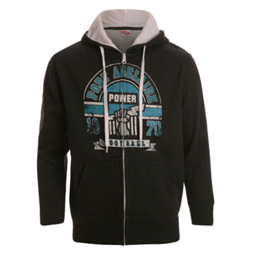 Port Adelaide Power Youth Supporter Printed Hood Port Adelaide Power Youth Supporter Printed Hood
