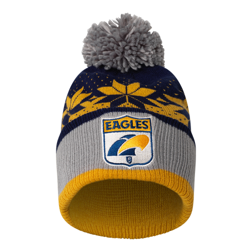 West Coast Eagles Adults Winter Beanie