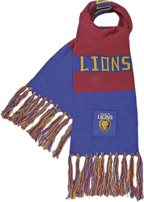 Brisbane Lions Traditional Bar Scarf