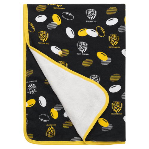 Richmond Tigers AFL W22 Babies Blanket