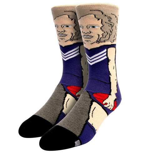 Fremantle Dockers AFL Mens Nerd Nat Fyfe Player Socks Size 8-11