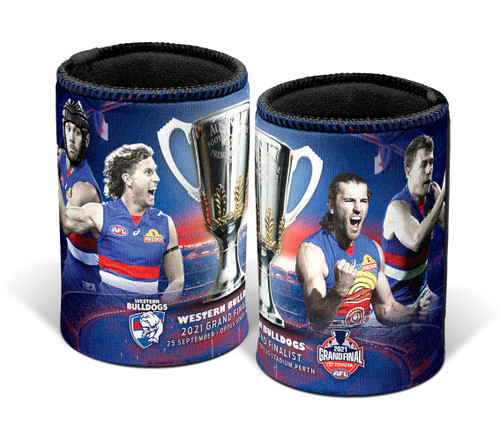 Western Bulldogs Limited Edition 4 Player Commemorative Grand Final Can Cooler