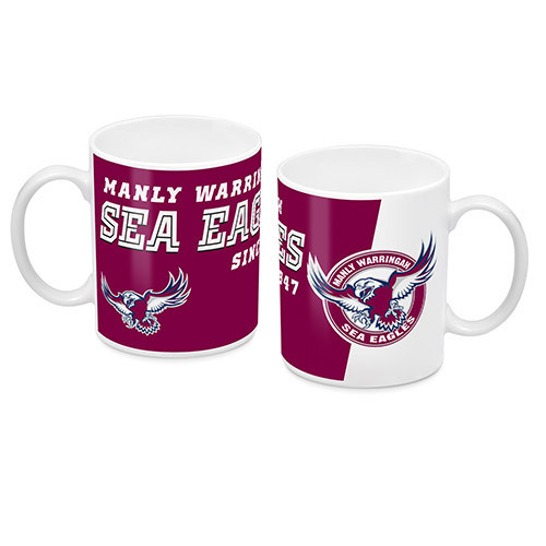 Manly Sea Eagles Ceramic Mug - Logo Manly Sea Eagles Ceramic Mug - Logo