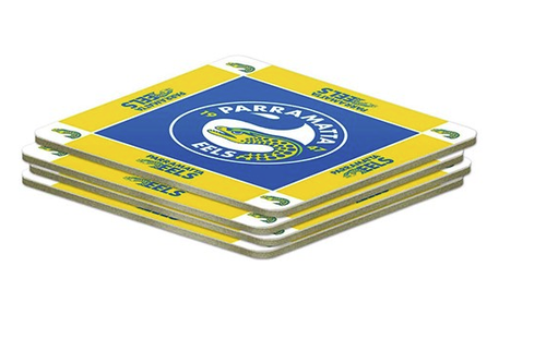 Parramatta Eels Official NRL 4 Pack of Coasters