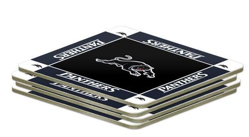 Penrith Panthers Official NRL 4 Pack of Coasters